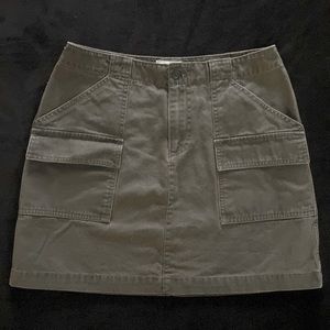 Gap - Grey Utility Mini Skirt